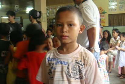 Ariela Supports Outreach Of Columbian Squires in Payatas